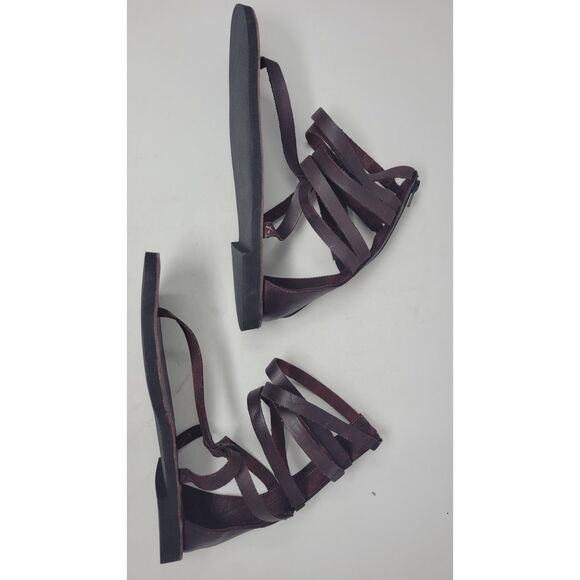 Free People Anya Gladiator Sandal Brown - Picture 4 of 5